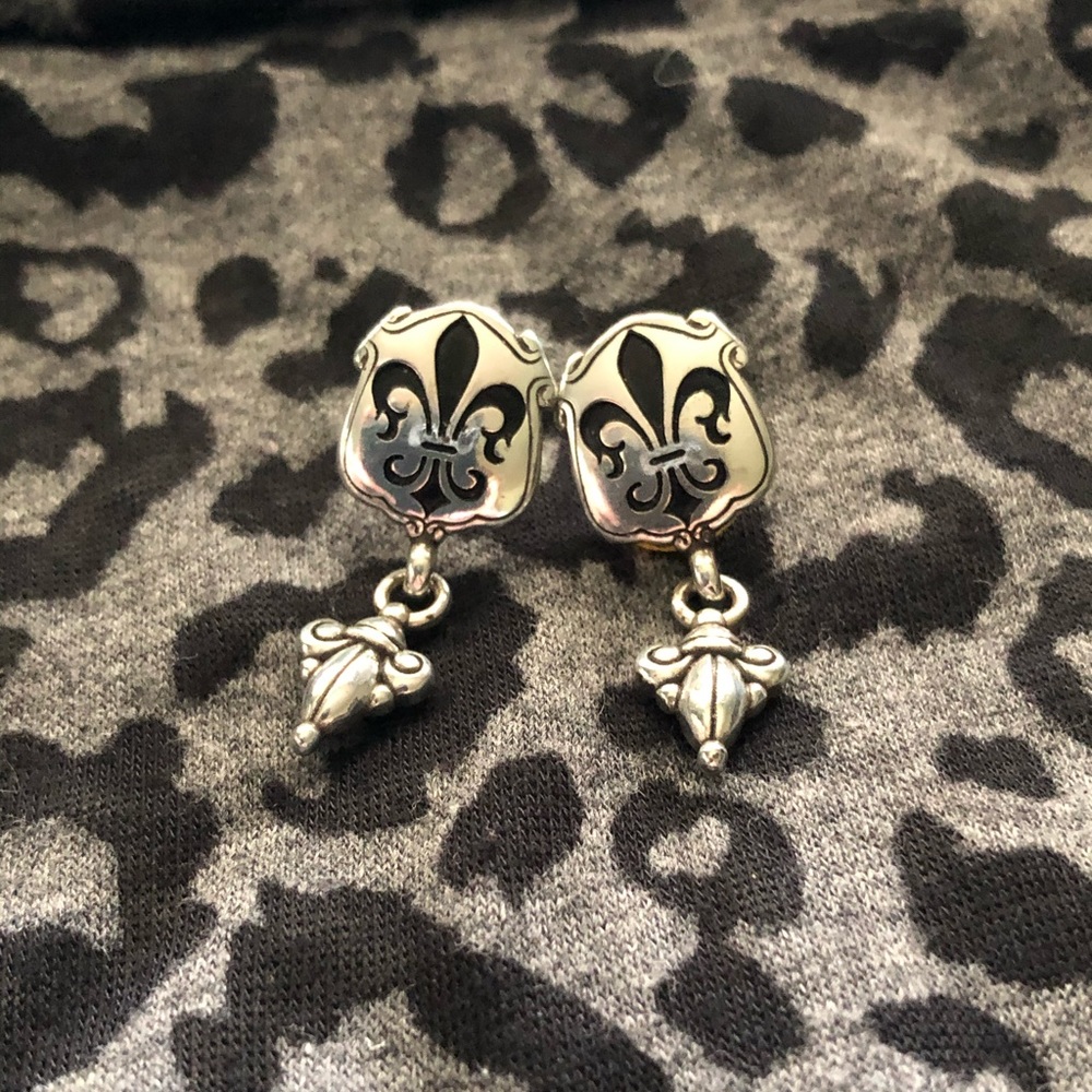 BRIGHTON Fleur-de-lis Earrings